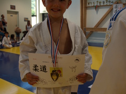 Dernier cours baby judo saison 2014-2015