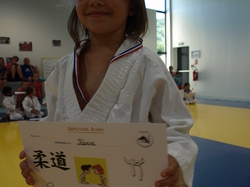 Dernier cours baby judo saison 2014-2015