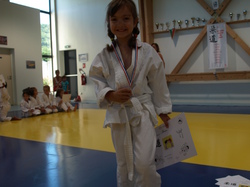 Dernier cours baby judo saison 2014-2015