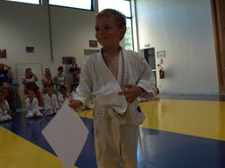 Dernier cours baby judo saison 2014-2015